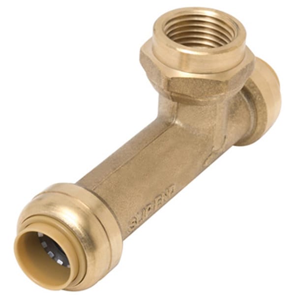 Cash Acme U3486LFA Female Iron Pipe Center Slip Tee - 0.75 x 0.75 x 0.75 in. 147243 - main
